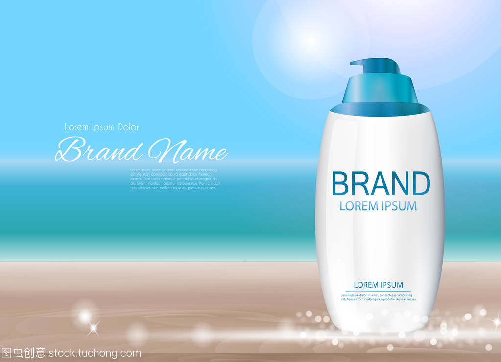 未來美肌 3D現(xiàn)實(shí)載體插畫在化妝品廣告與雜志設(shè)計中的革新應(yīng)用